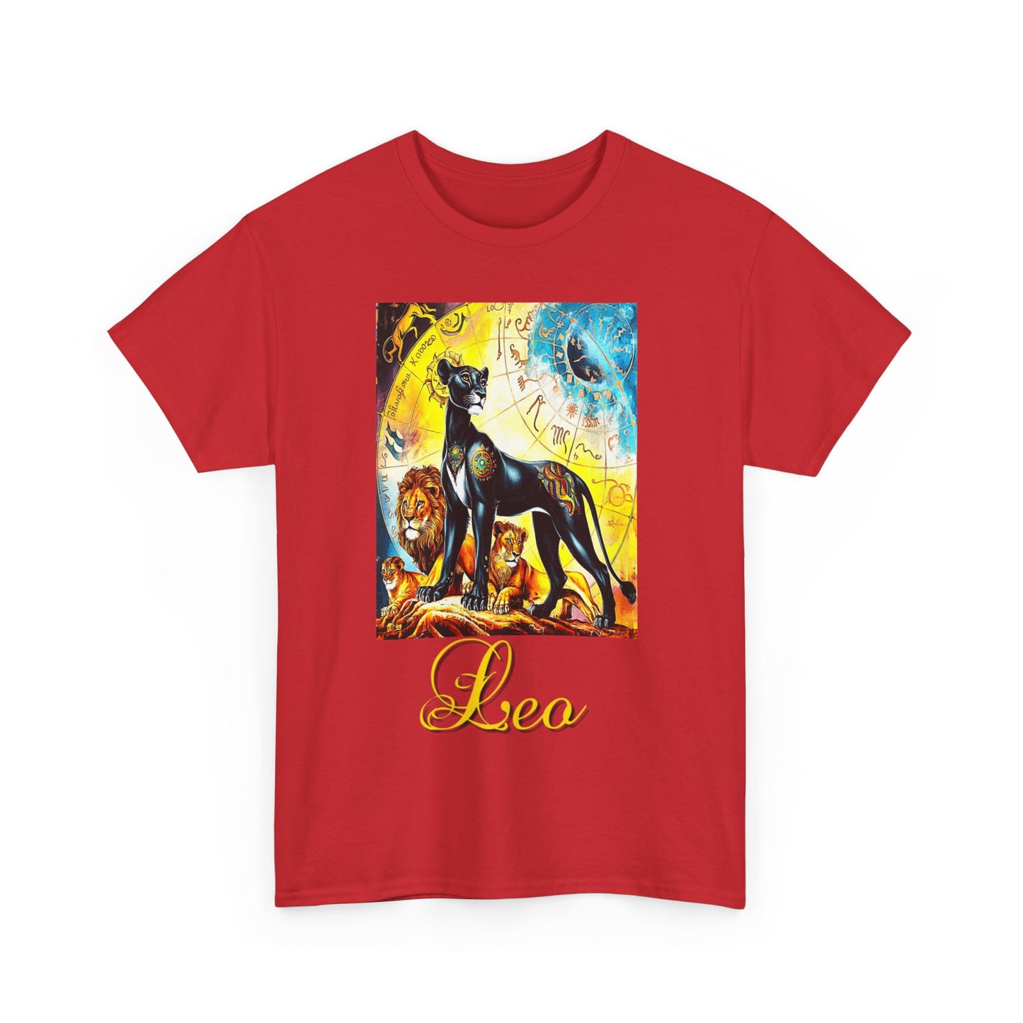 Leo, Unisex Heavy Cotton Tee