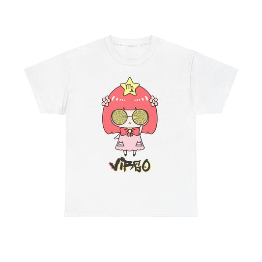 Virgo Vertigo, Unisex Heavy Cotton Tee