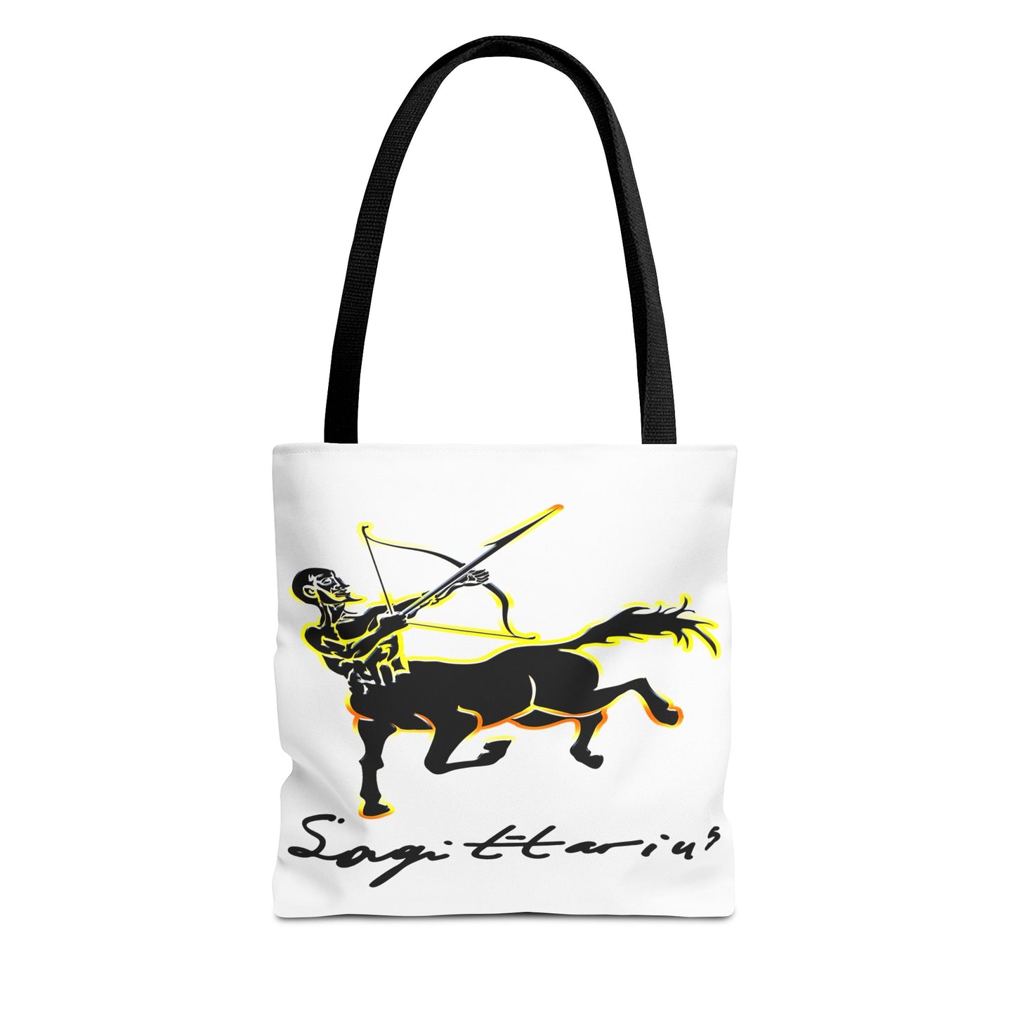 Sagittarius Centaur Archer White Tote Bag, 3 Sizes