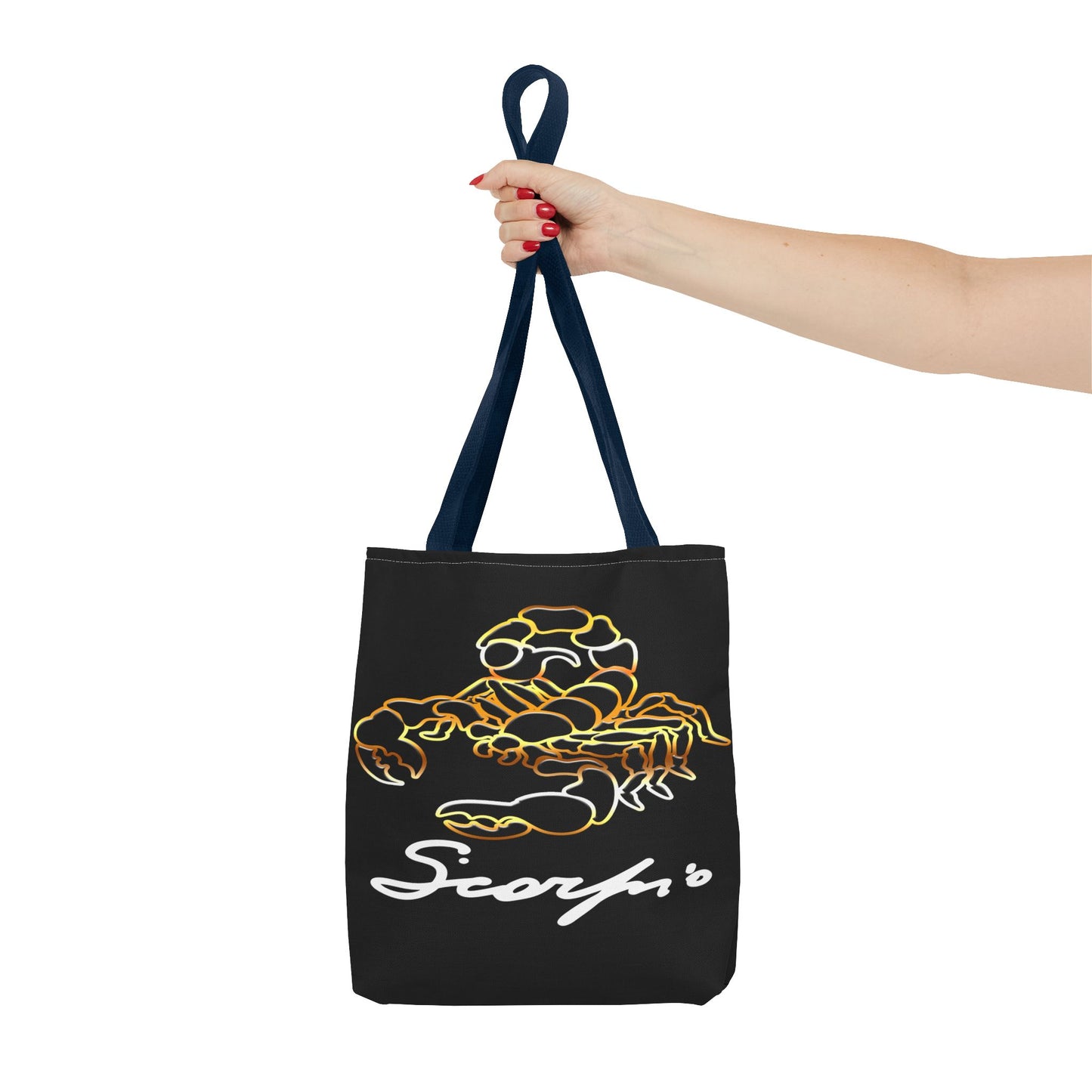 Scorpio Scorpion Black Tote Bag, 3 Sizes