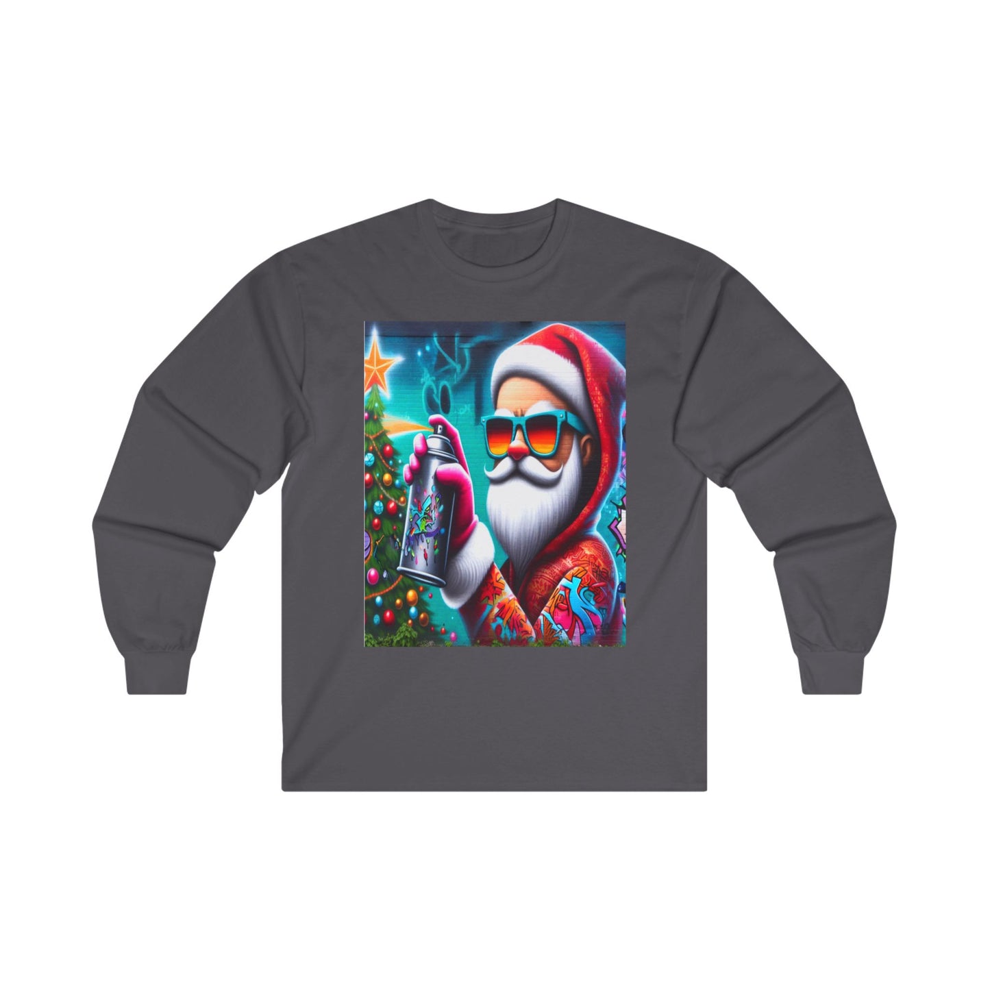 Graffiti Santa I, Unisex Ultra Cotton Long Sleeve Tee