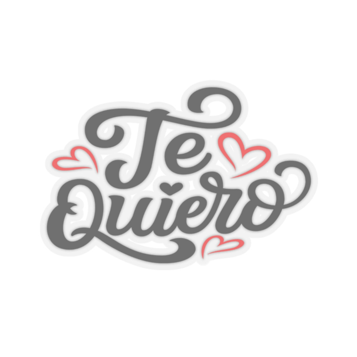 Te Quiero, Kiss-Cut Stickers