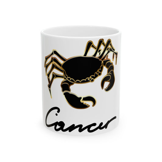 Cancer Crab Ceramic Mug, (11oz, 15oz)