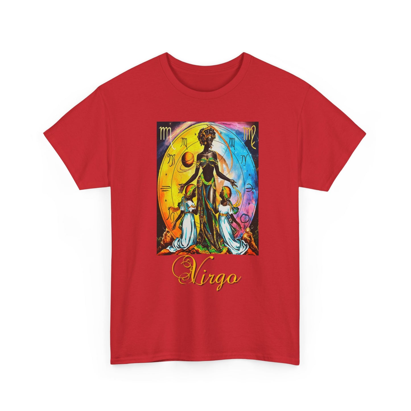 Virgo, Unisex Heavy Cotton Tee