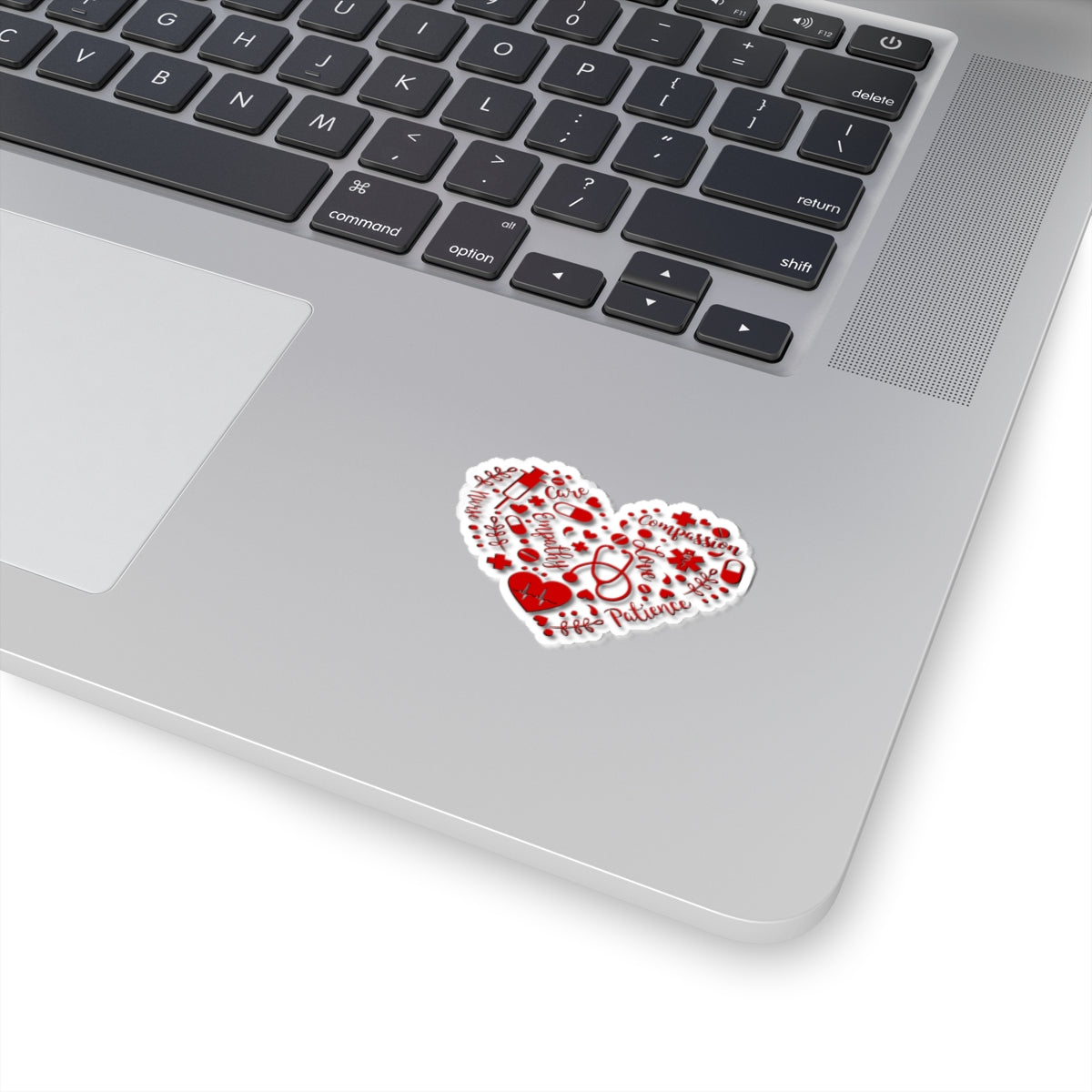 Nurse's Heart, Kiss-Cut Stickers