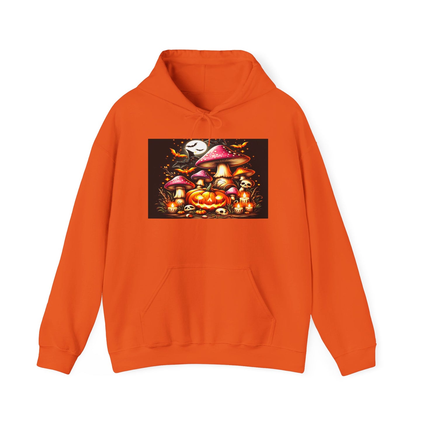 Halloween Mushrooms II, Unisex Heavy Blend™ Hooded Sweatshirt