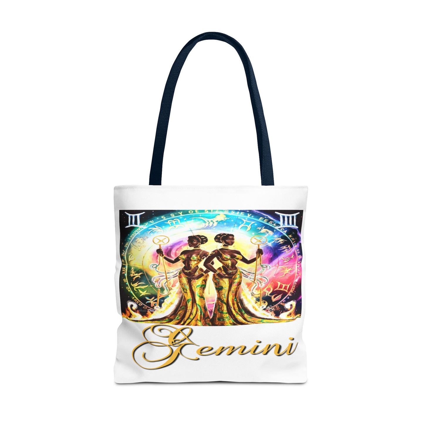 Gemini I WhiteTote Bag, 3 Sizes