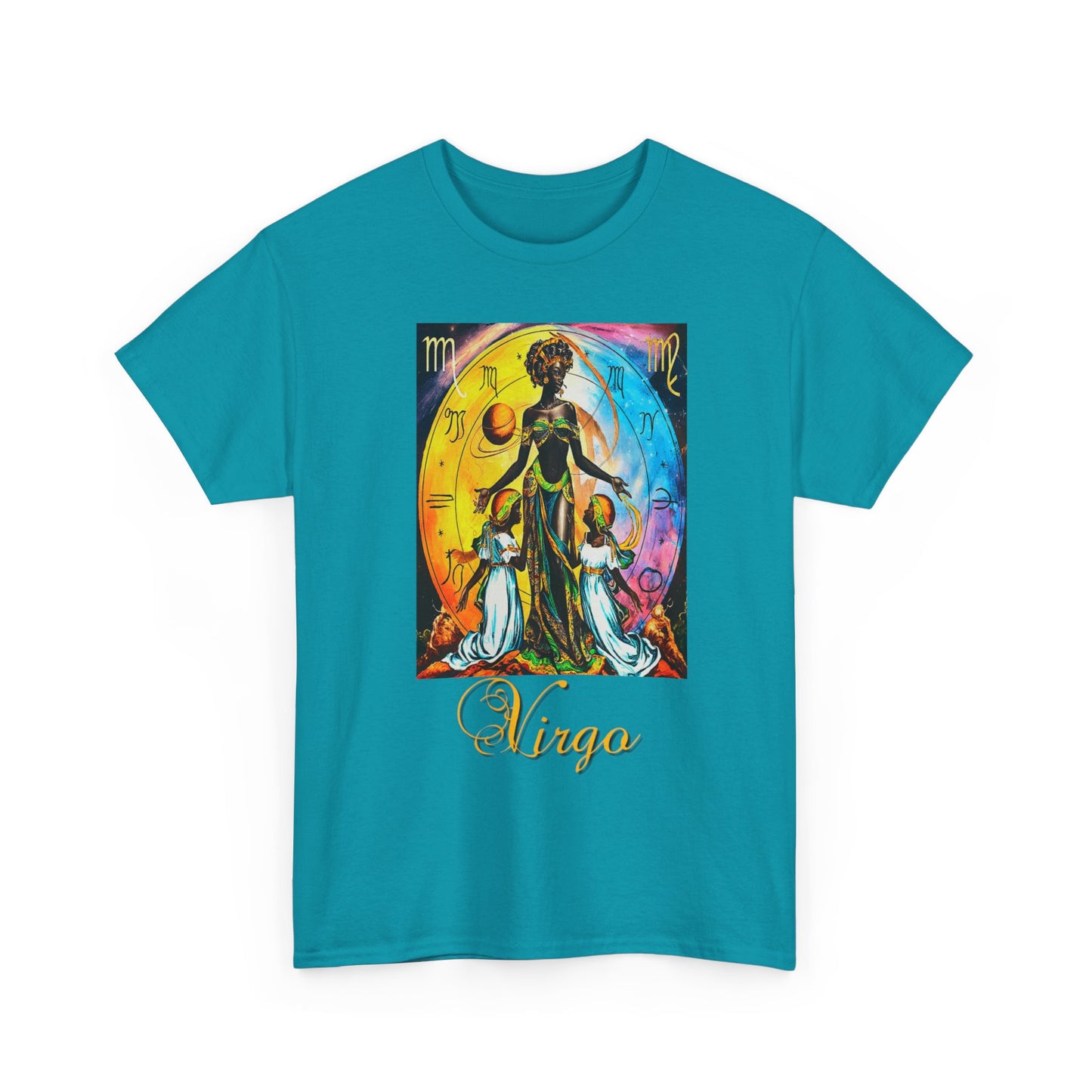 Virgo, Unisex Heavy Cotton Tee