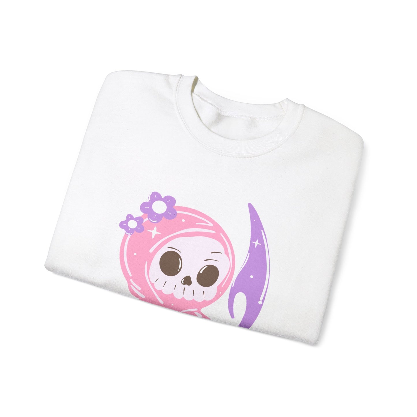 Pink Reaper, Unisex Heavy Blend™ Crewneck Sweatshirt