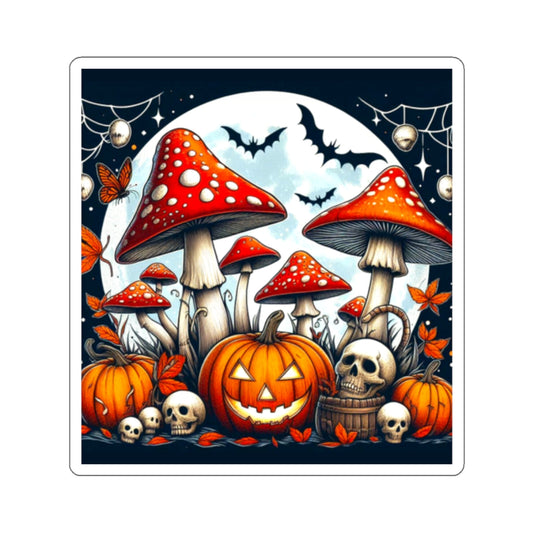 Cosmic Halloween, Kiss-Cut Stickers