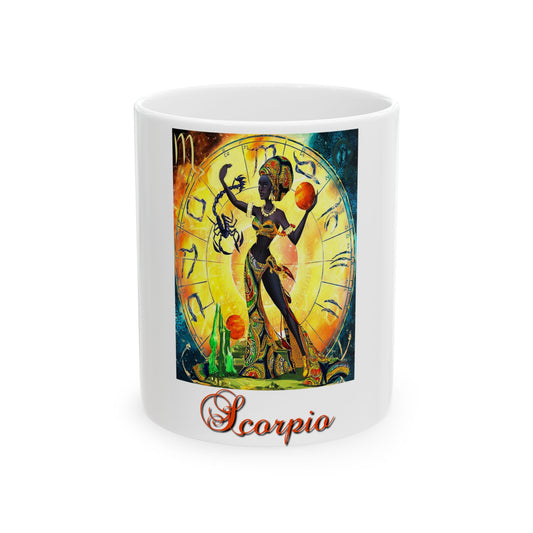 Scorpio Ceramic Mug, (11oz, 15oz)