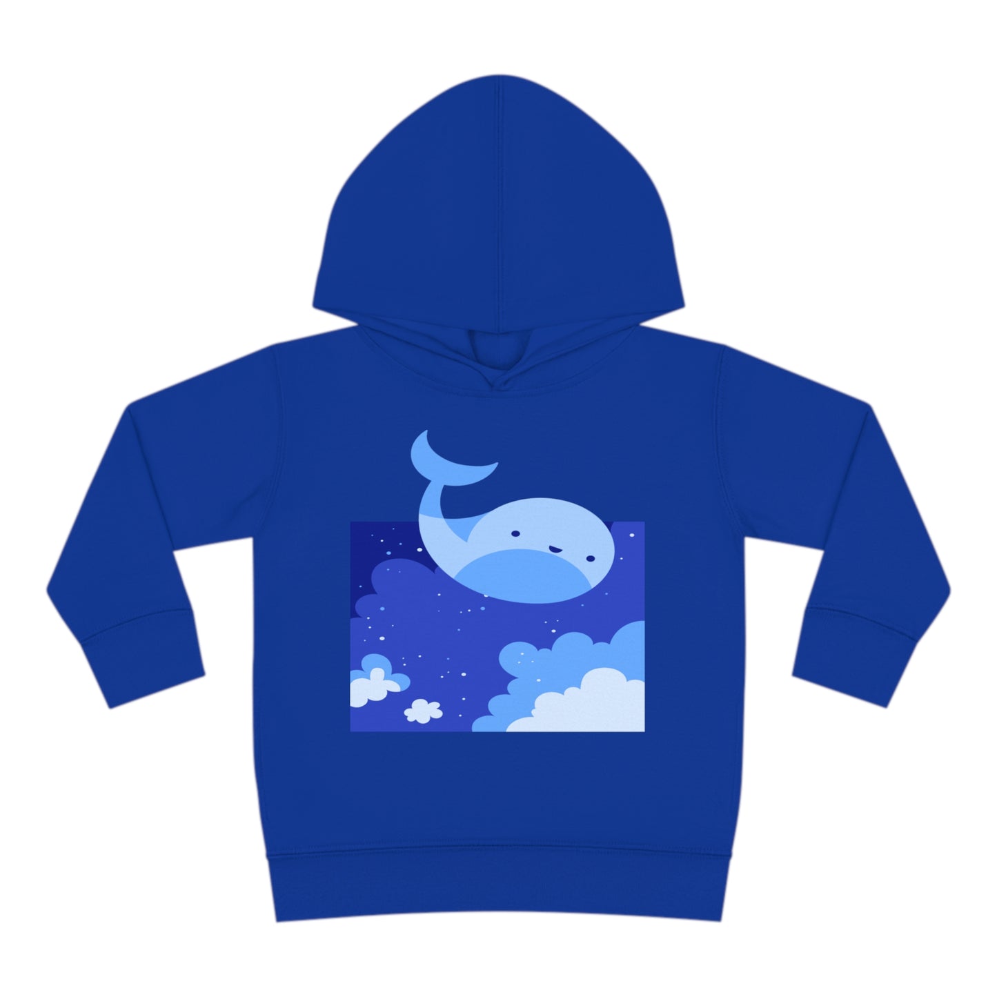 Whale Dream, Toddler Pullover Fleece Hoodie