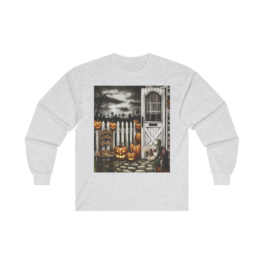 Halloween Cottage Core I, Unisex Ultra Cotton Long Sleeve Tee