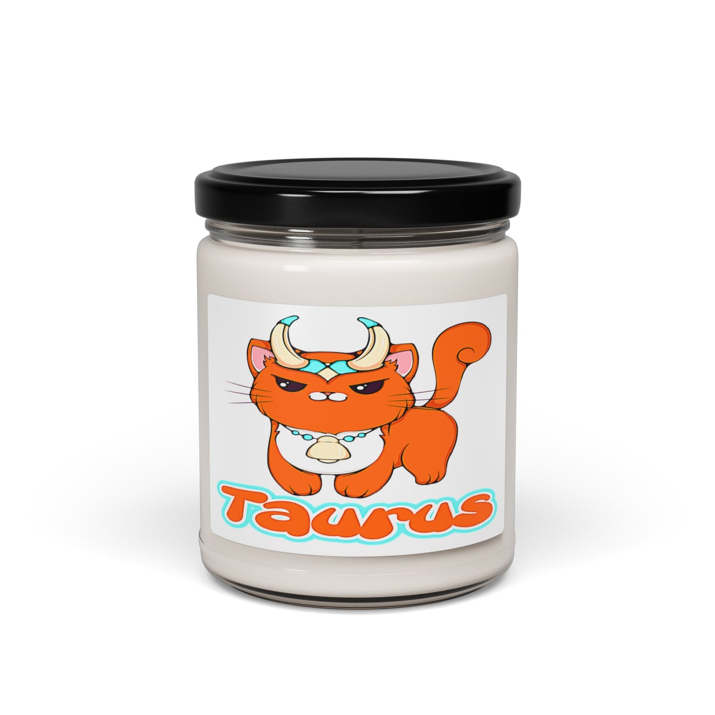 Taurus Anime Cat Soy Candle, 10 Scents