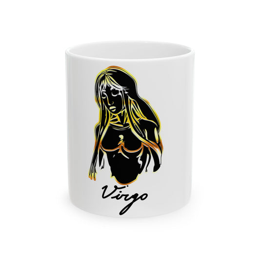 Virgo Maiden, Ceramic Mug, (11oz, 15oz)