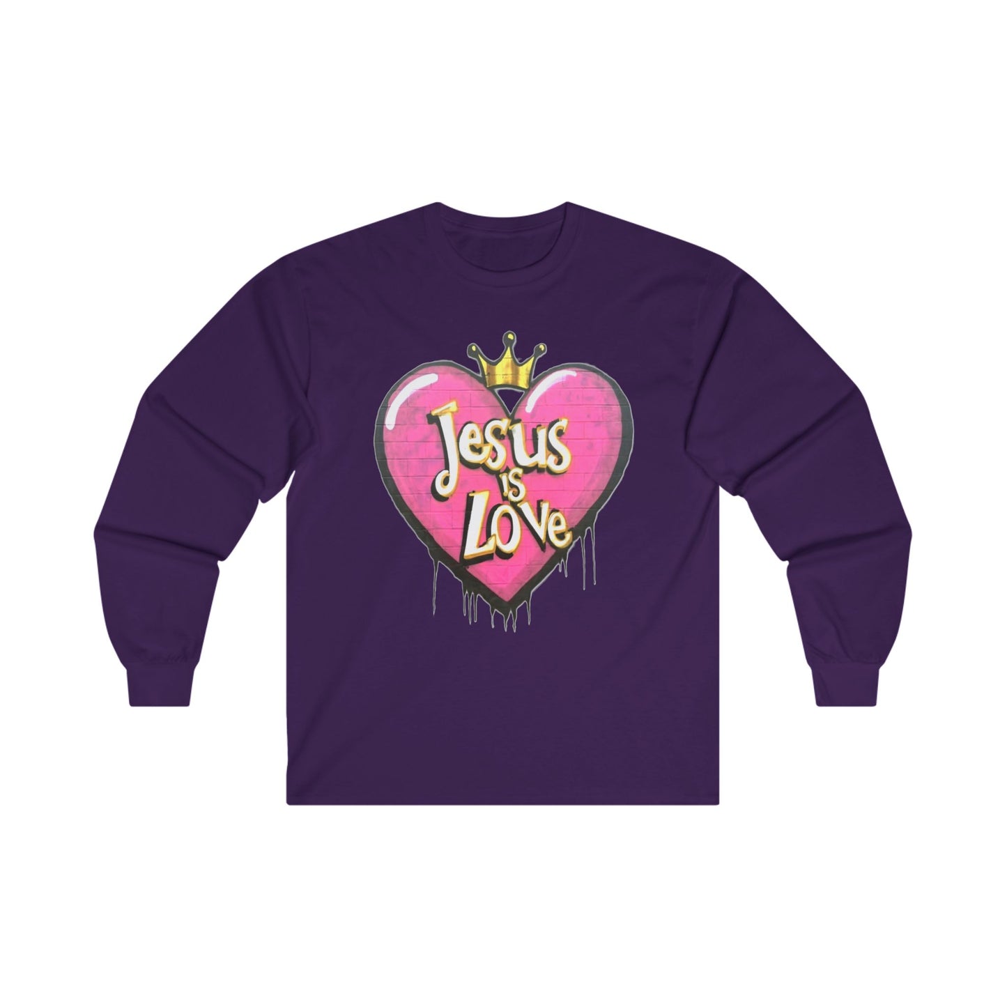 Jesus is Love, Unisex Ultra Cotton Long Sleeve Tee