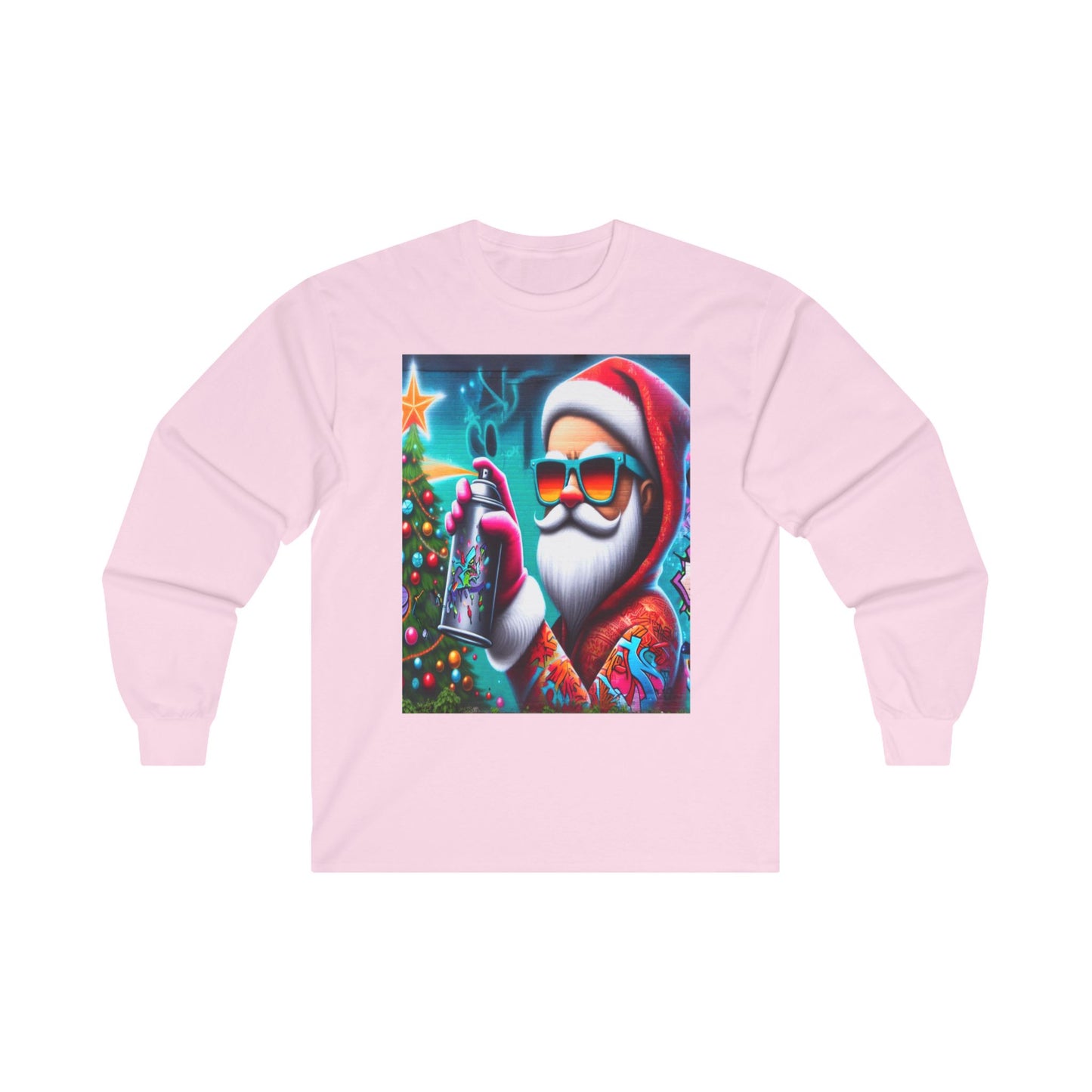 Graffiti Santa I, Unisex Ultra Cotton Long Sleeve Tee