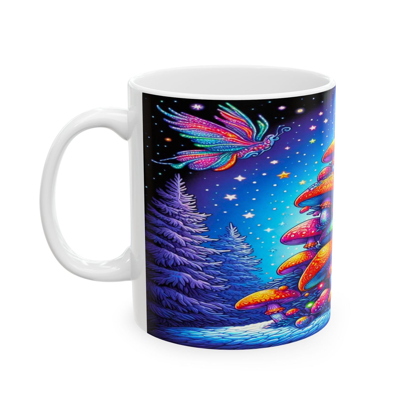 Cosmic Christmas I, Ceramic Mug, (11oz, 15oz)