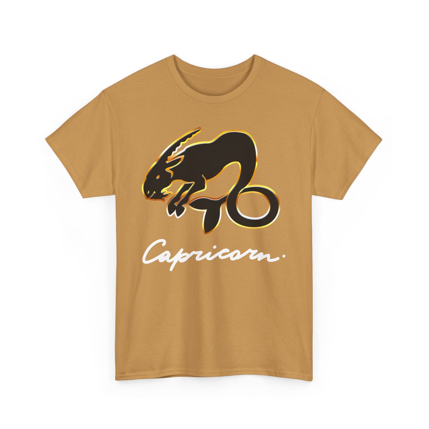 Capricorn Goat, Unisex Heavy Cotton Tee