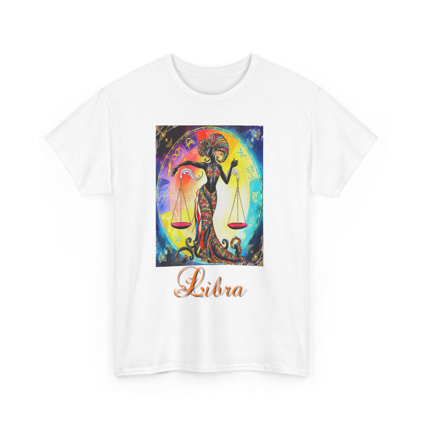 Libra, Unisex Heavy Cotton Tee