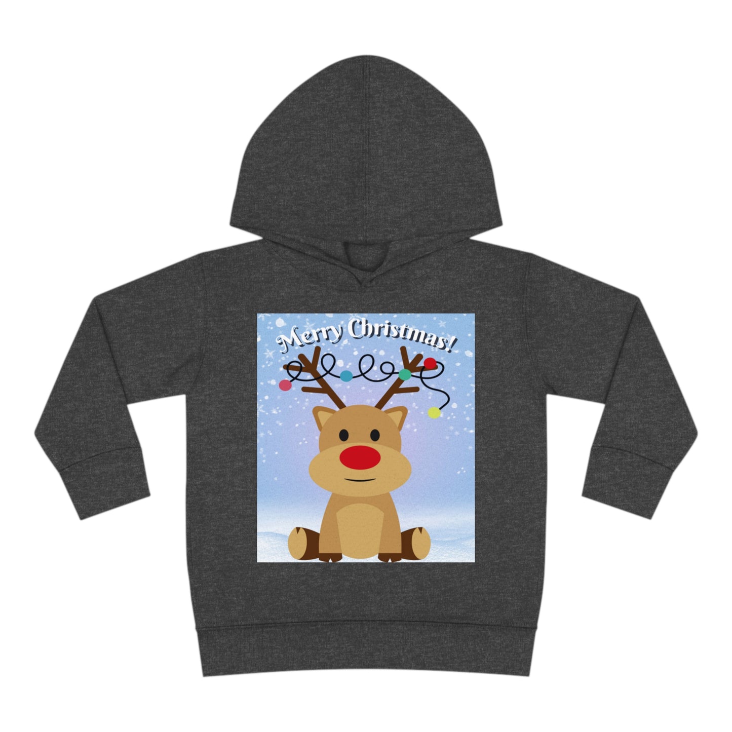 Merry Christmas! Toddler Pullover Fleece Hoodie