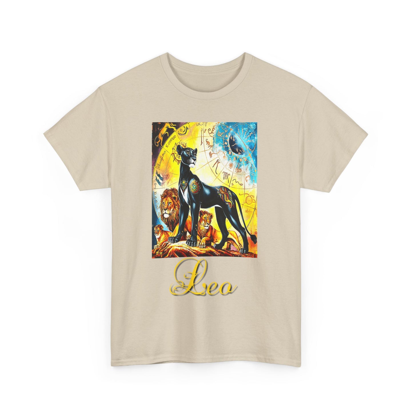 Leo, Unisex Heavy Cotton Tee