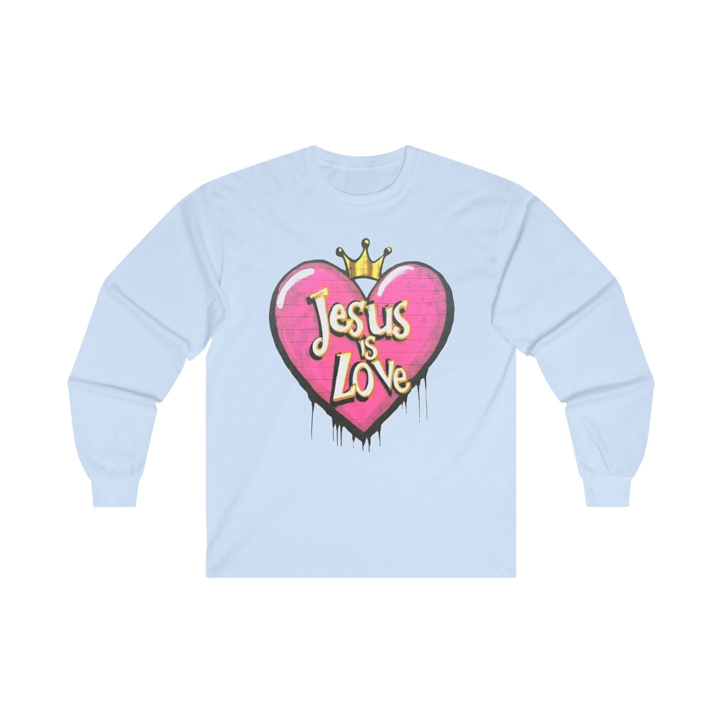 Jesus is Love, Unisex Ultra Cotton Long Sleeve Tee