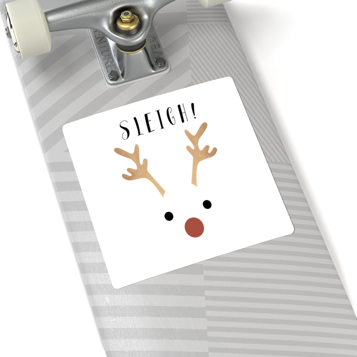 Sleigh, Kiss-Cut Stickers