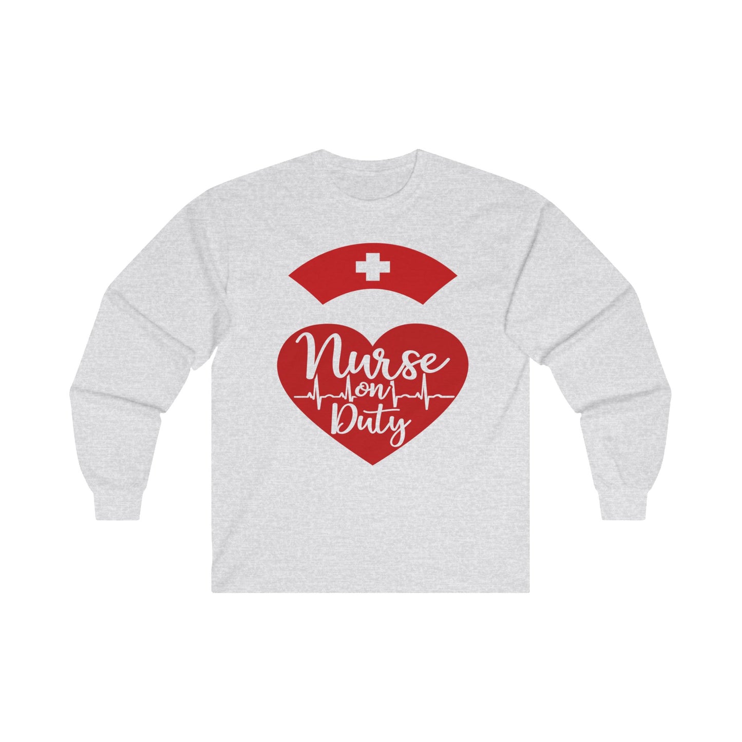 Nurse on Duty, Unisex Ultra Cotton Long Sleeve Tee