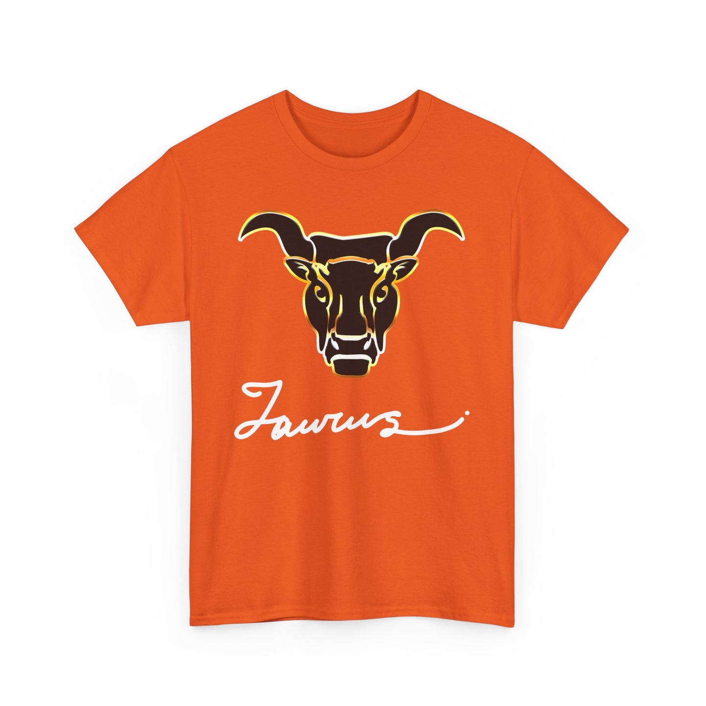 Taurus Bull, Unisex Heavy Cotton Tee