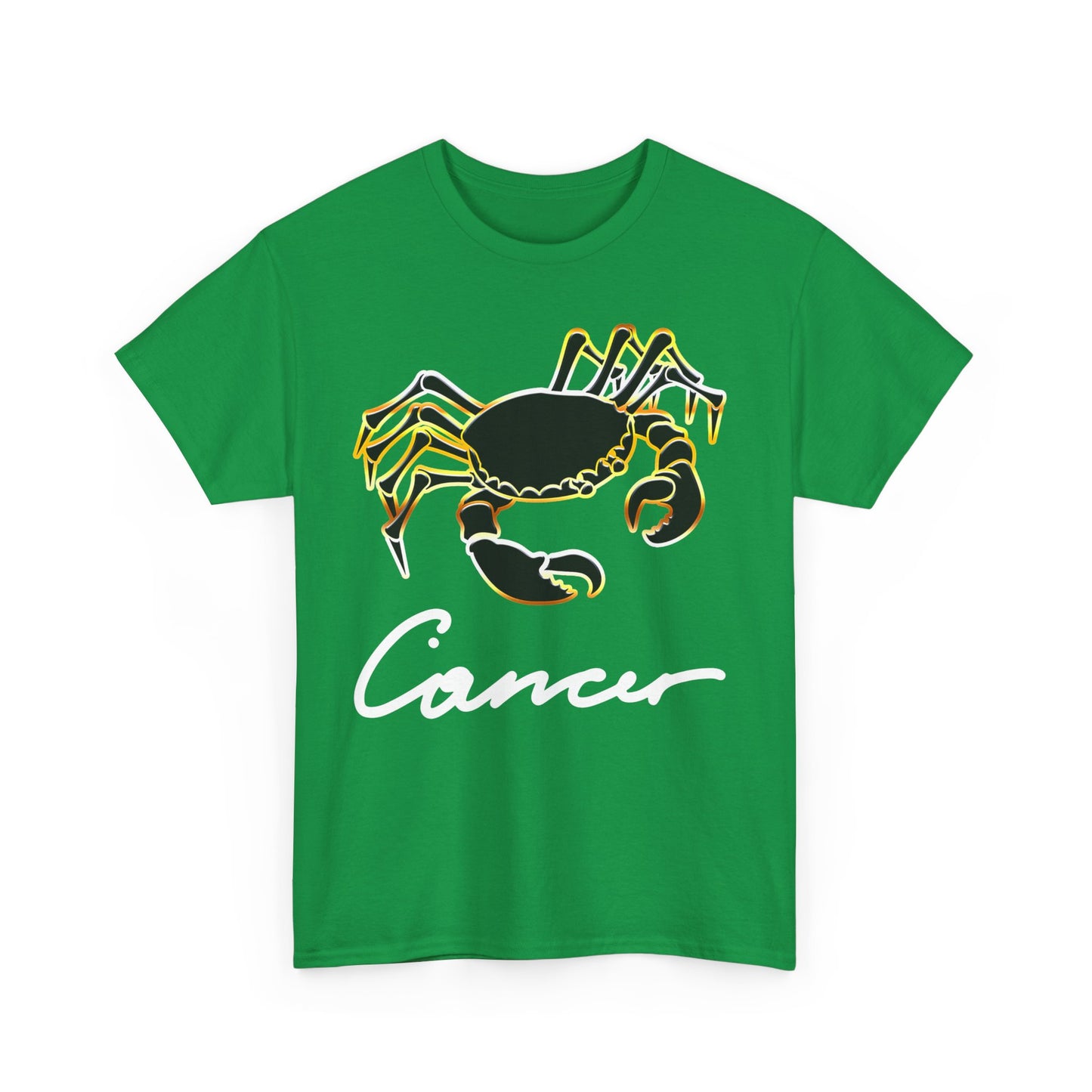 Cancer Crab, Unisex Heavy Cotton Tee