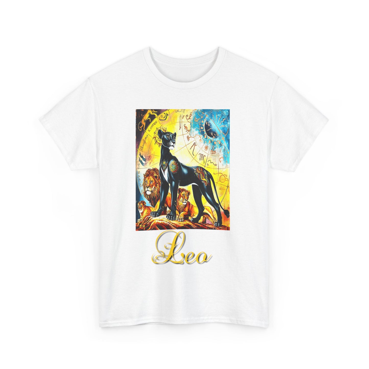 Leo, Unisex Heavy Cotton Tee