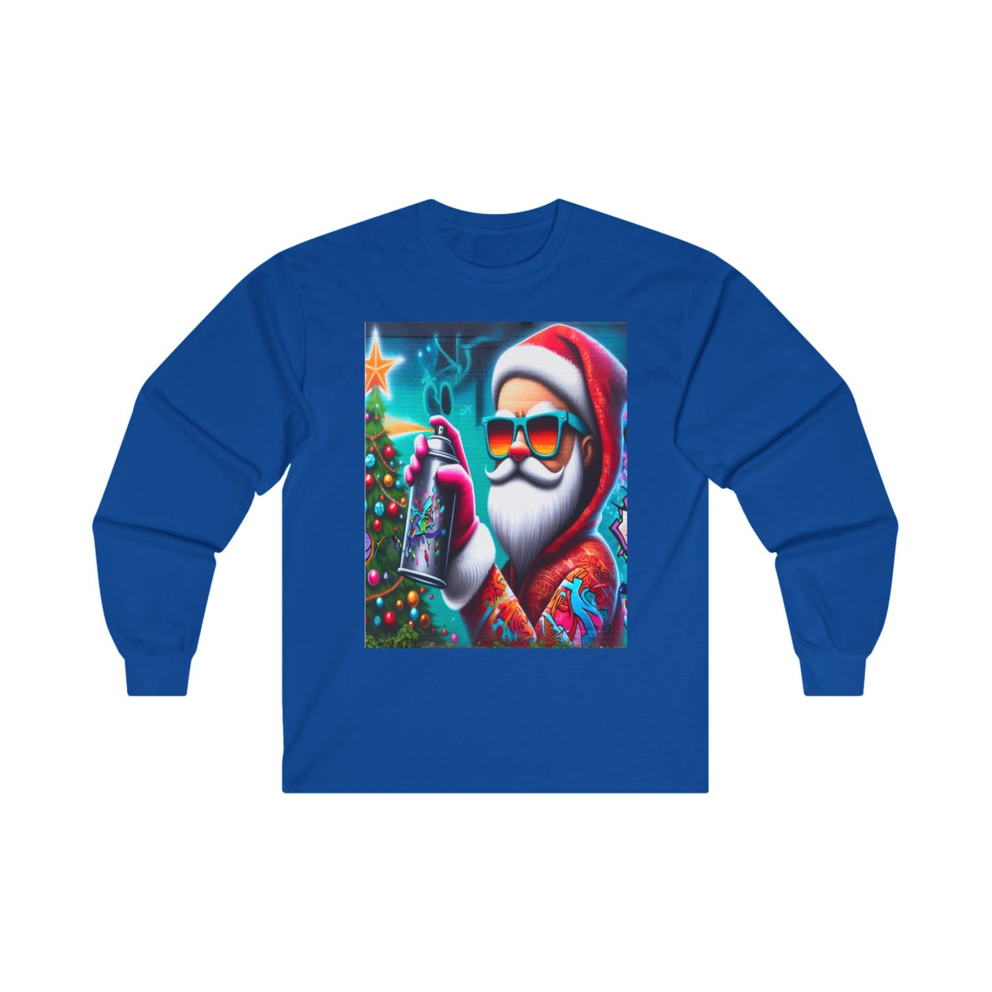 Graffiti Santa I, Unisex Ultra Cotton Long Sleeve Tee