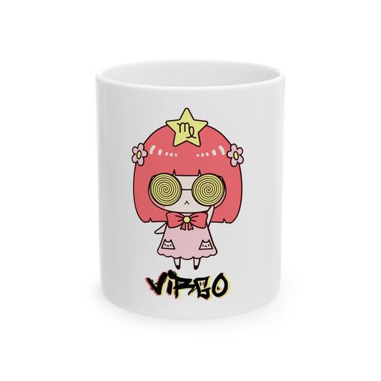 Virgo Vertigo Ceramic Mug, (11oz, 15oz)