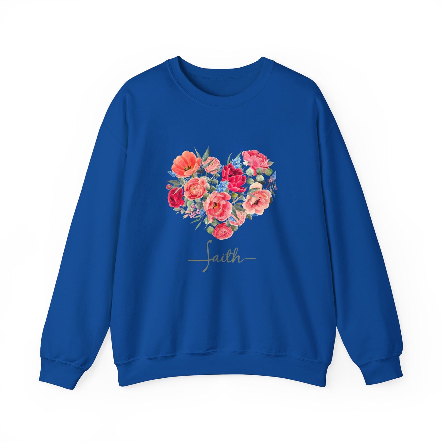 Faith Garden, Unisex Heavy Blend™ Crewneck Sweatshirt