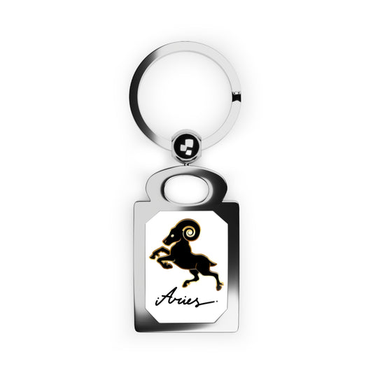 Aries Ram, Rectangle Photo Keyring