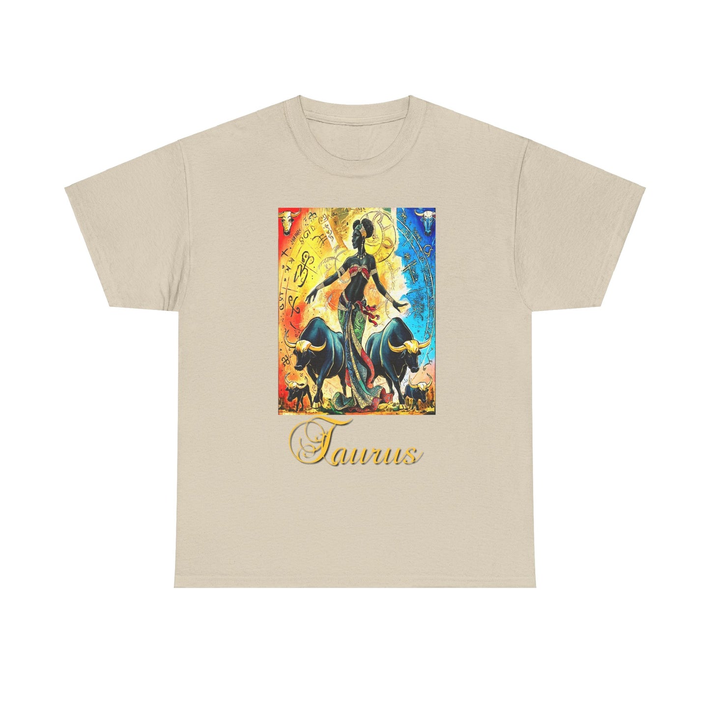 Taurus, Unisex Heavy Cotton Tee