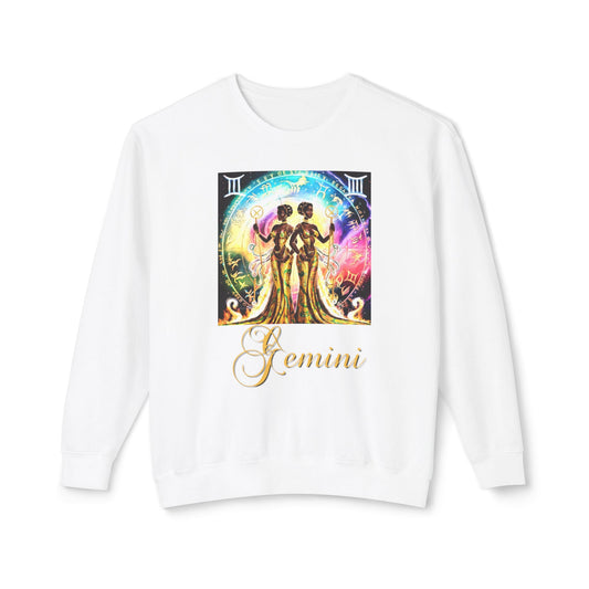 Gemini I, Unisex Lightweight Crewneck Sweatshirt