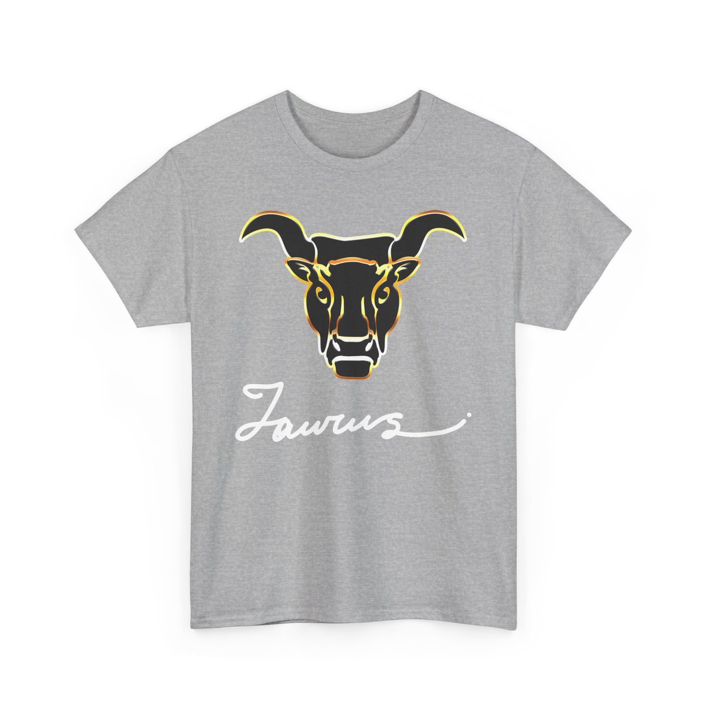 Taurus Bull, Unisex Heavy Cotton Tee