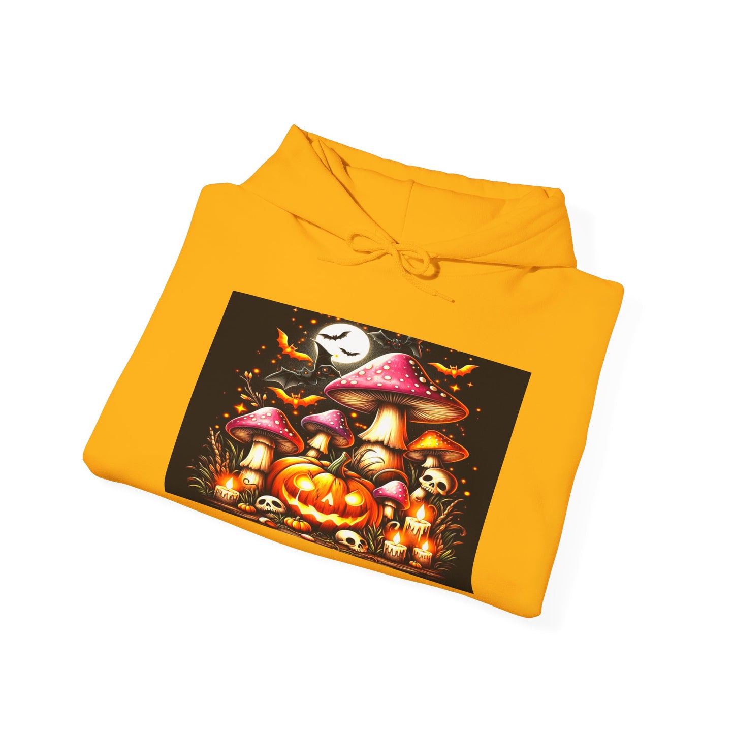 Halloween Mushrooms II, Unisex Heavy Blend™ Hooded Sweatshirt