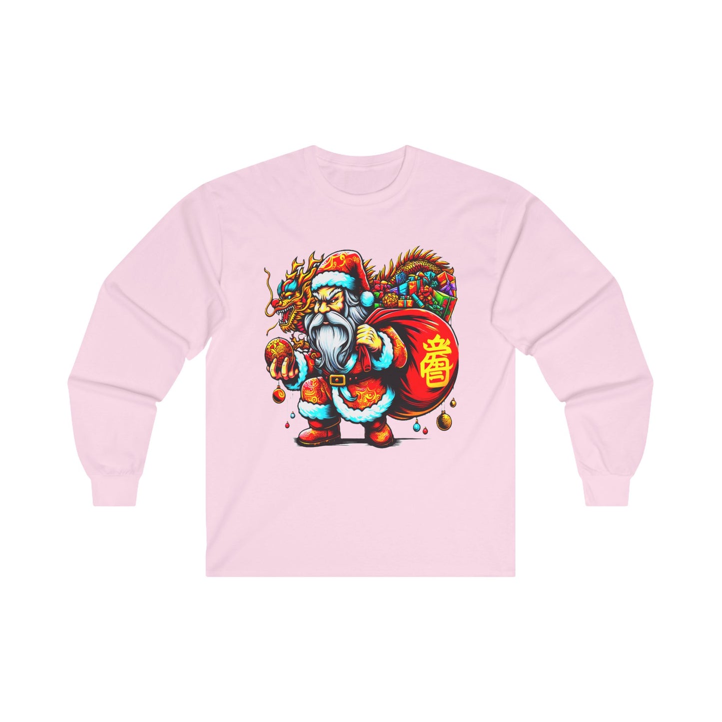 圣诞老人 (Shèngdàn Lǎorén), Unisex Ultra Cotton Long Sleeve Tee