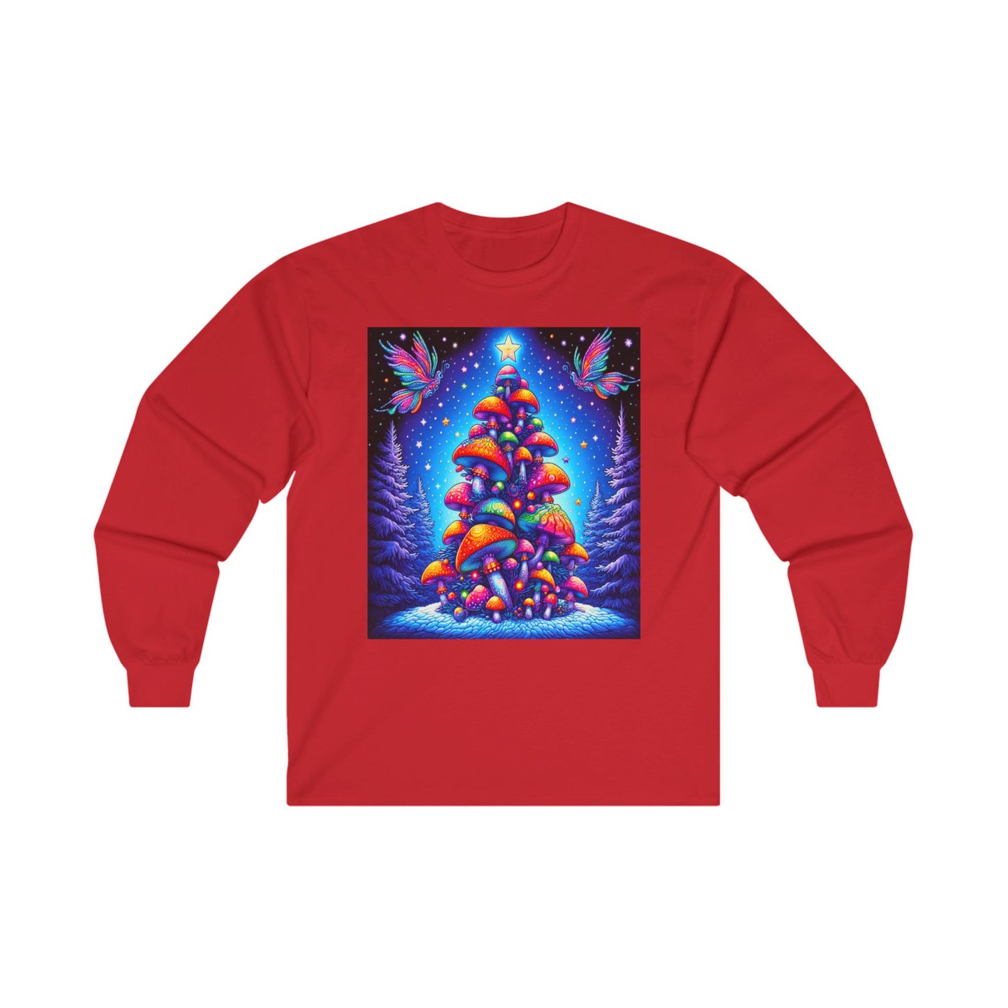 Cosmic Christmas I, Unisex Ultra Cotton Long Sleeve Tee