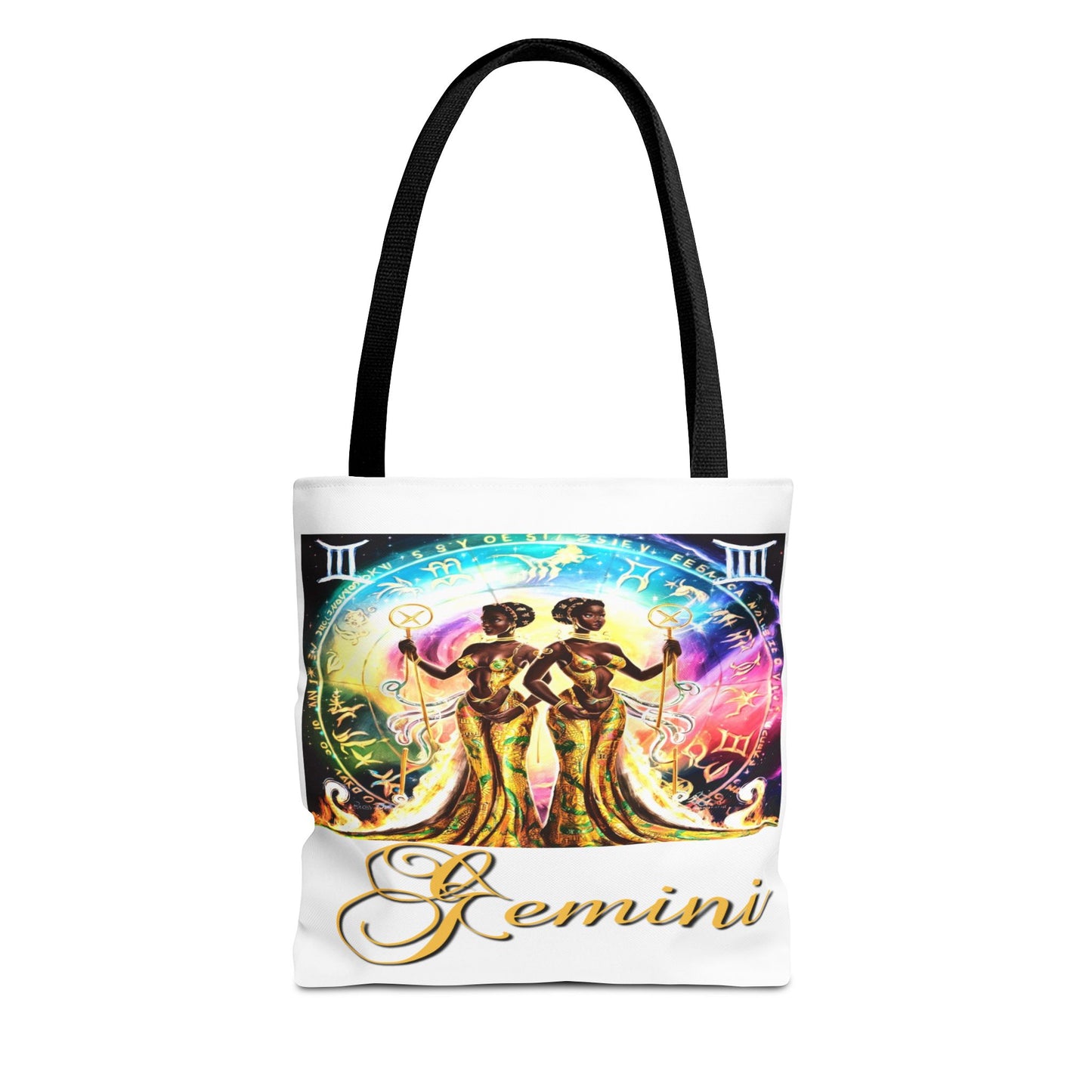 Gemini I WhiteTote Bag, 3 Sizes