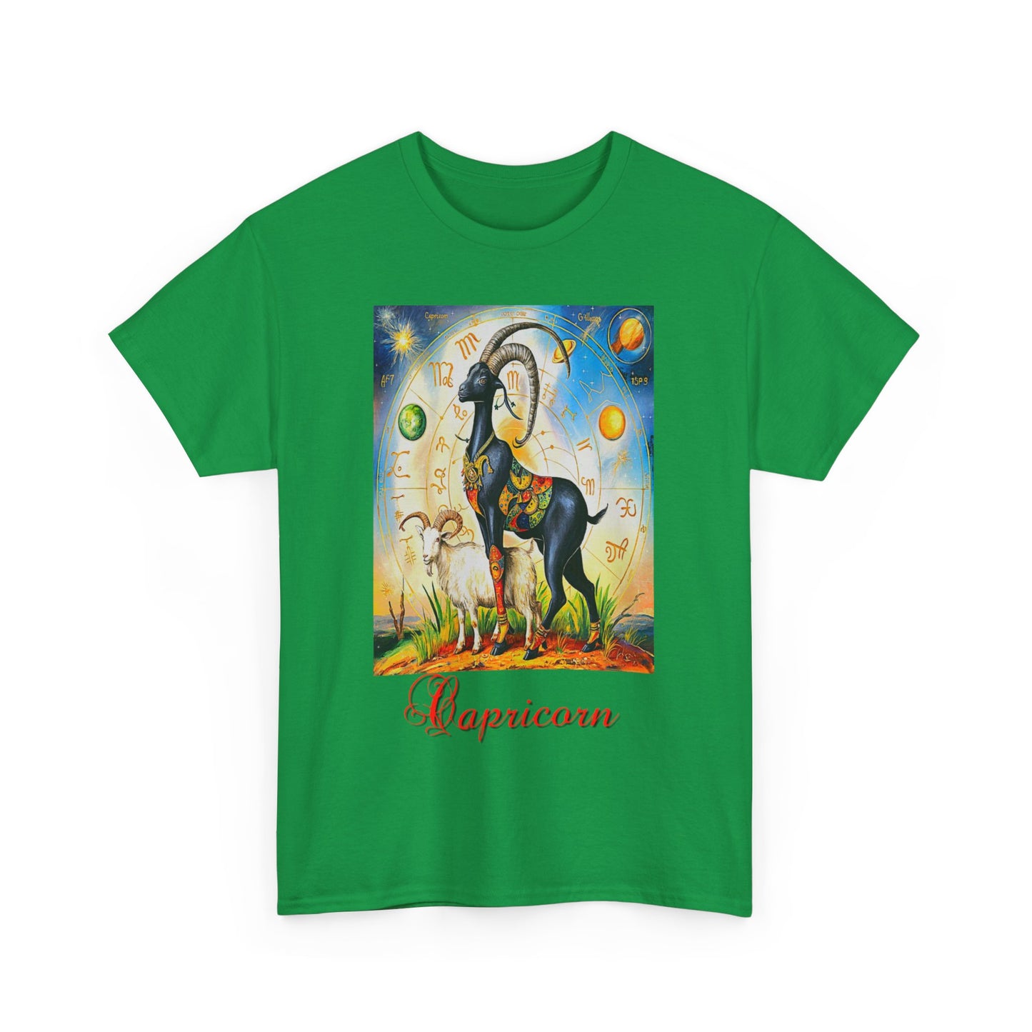 Capricorn, Unisex Heavy Cotton Tee