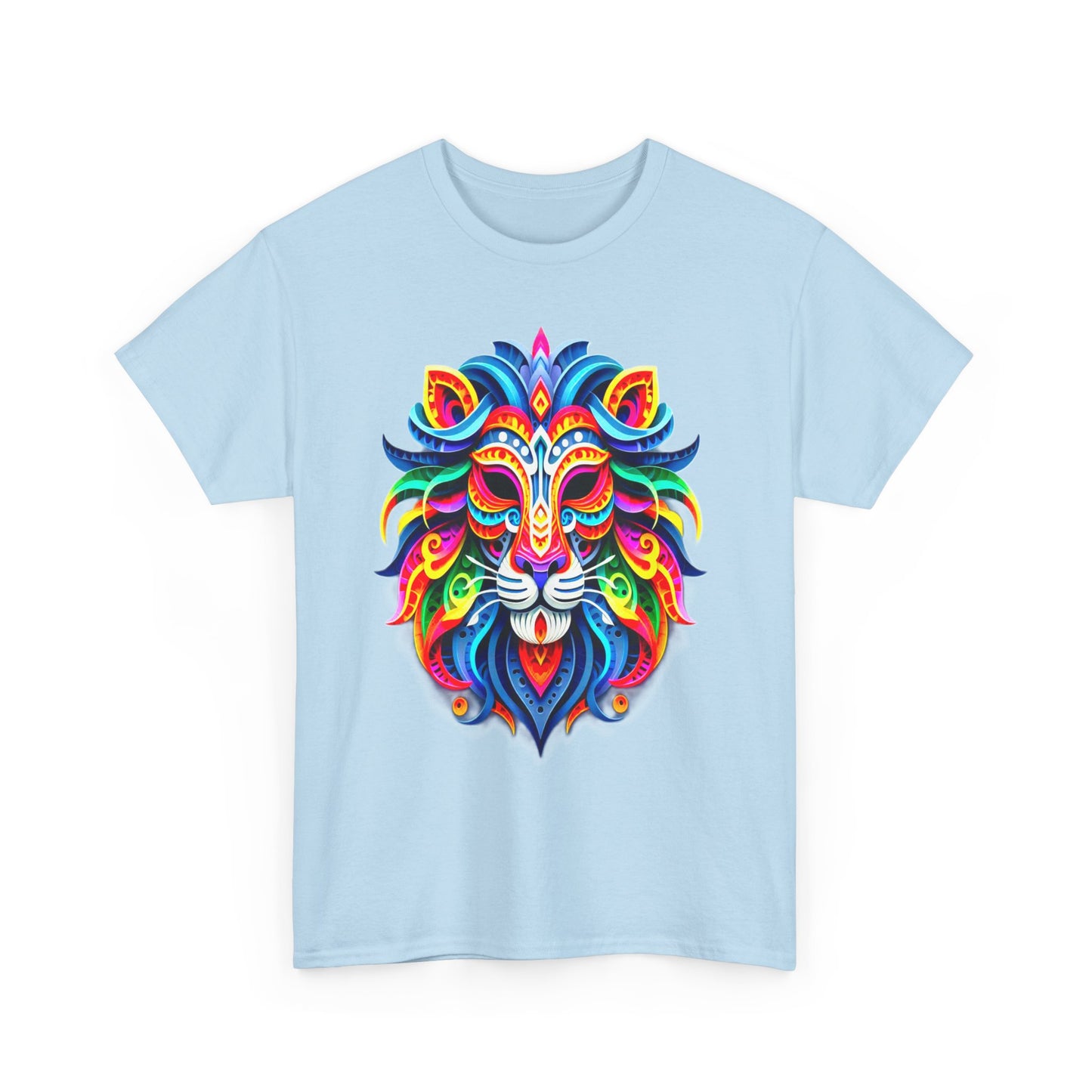 Leo Mask, Unisex Heavy Cotton Tee