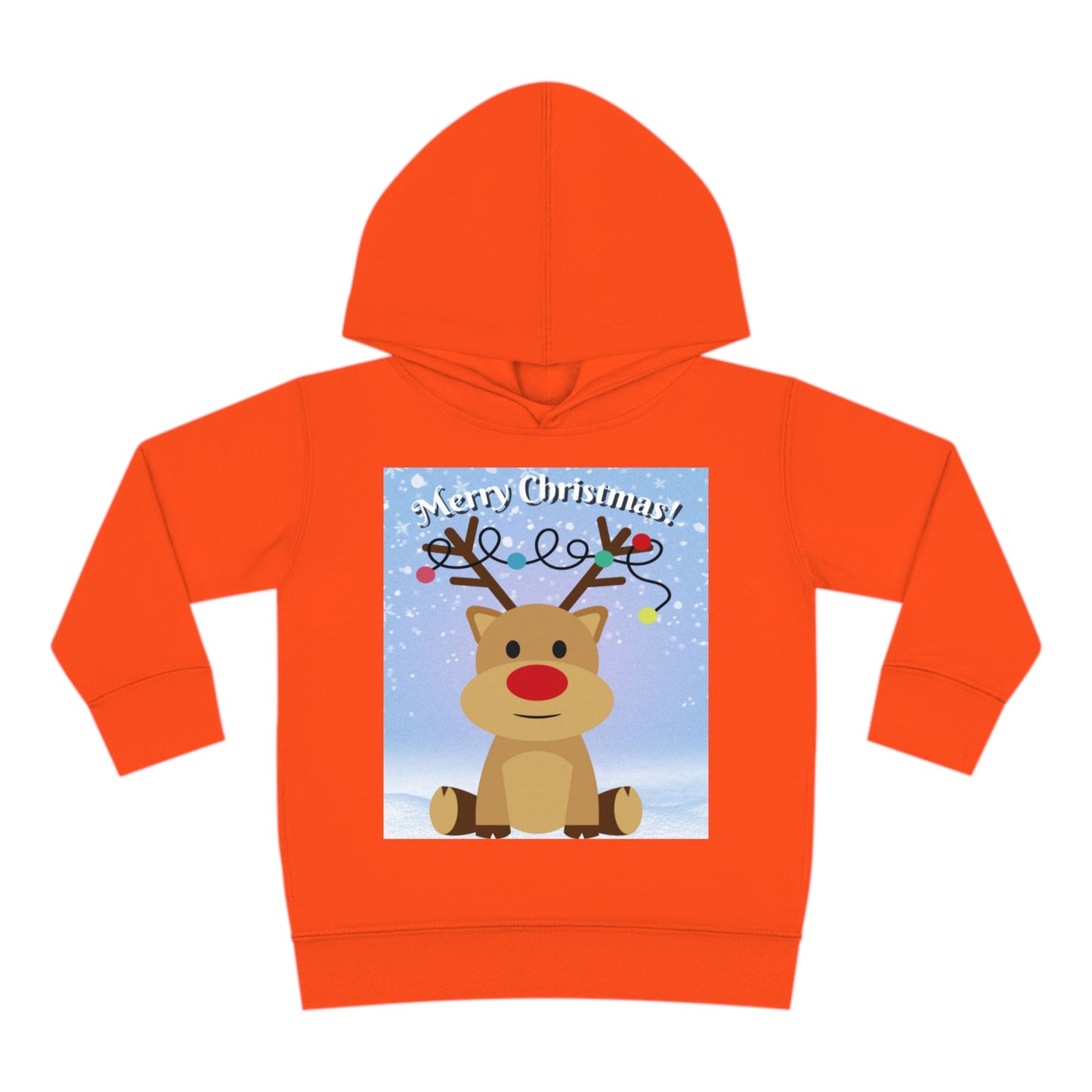 Merry Christmas! Toddler Pullover Fleece Hoodie