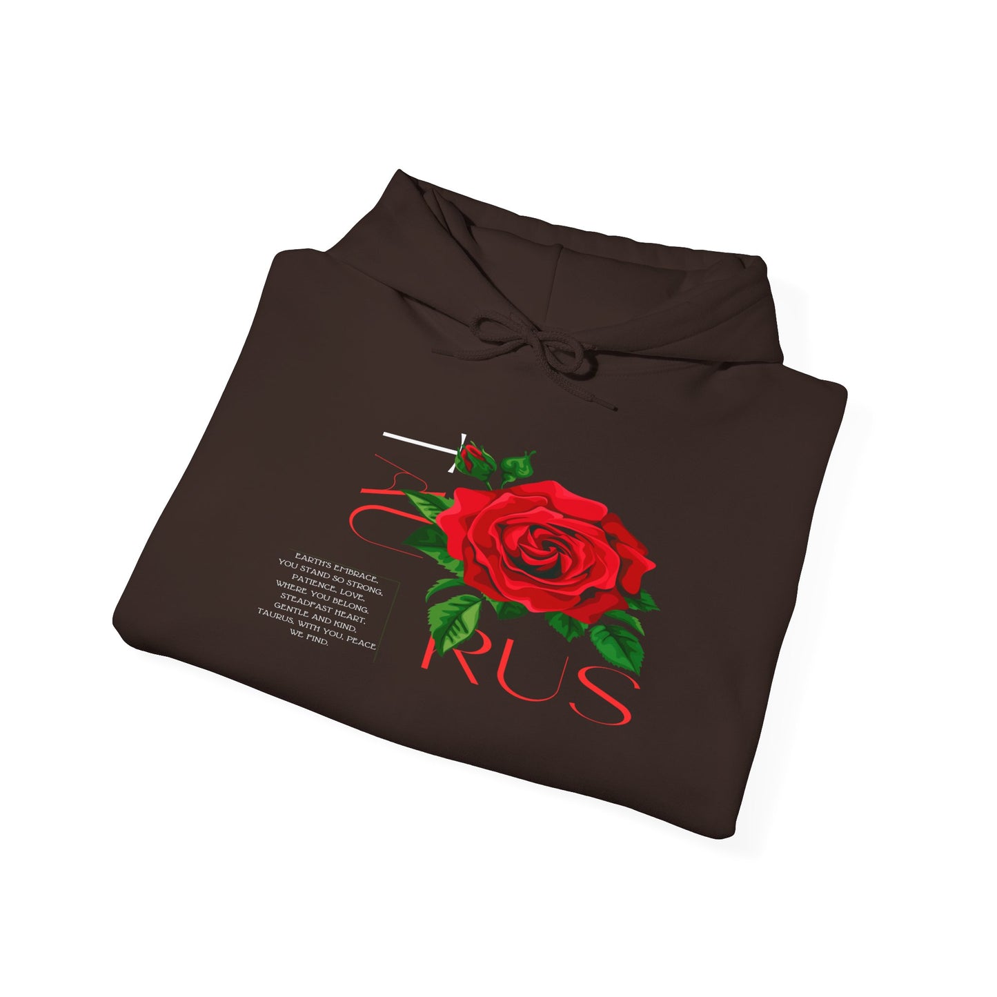 Taurus Rose, Unisex Heavy Blend™ Hooded Sweatshirt