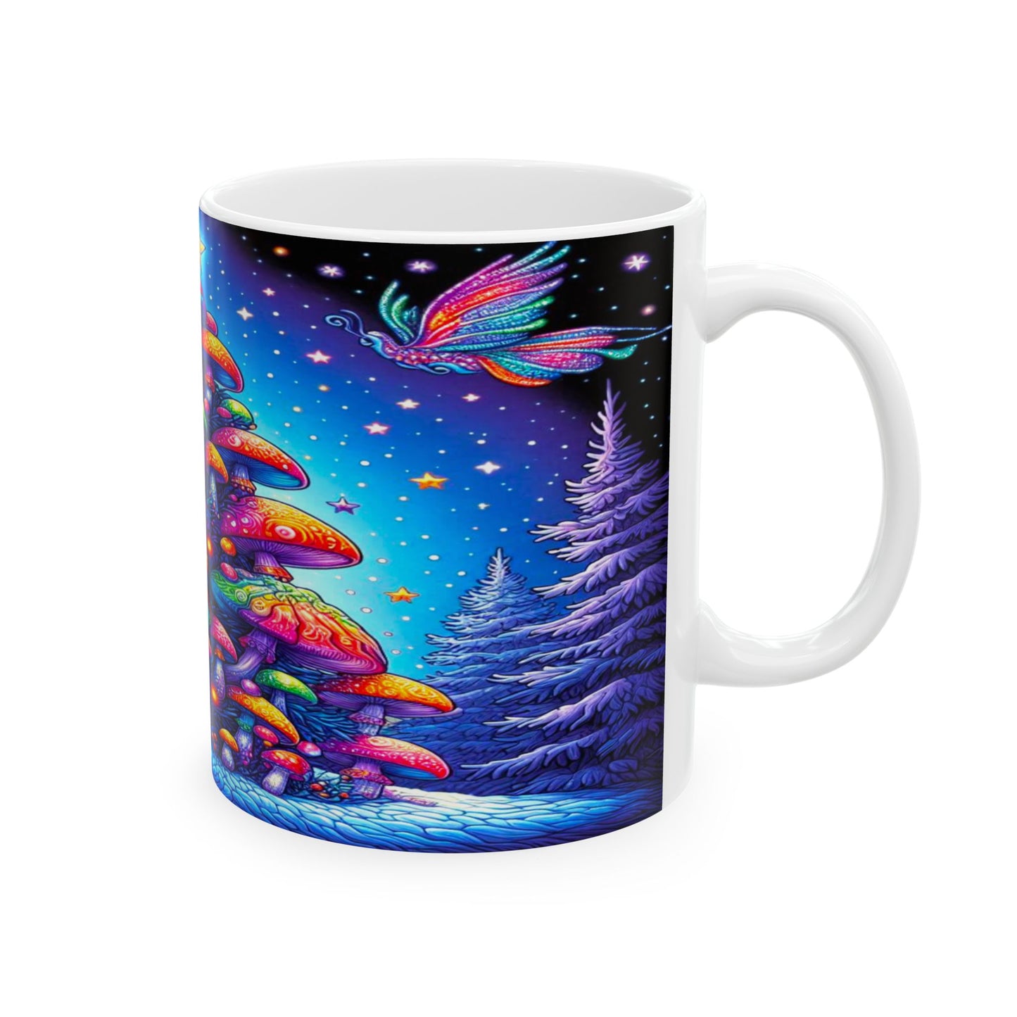 Cosmic Christmas I, Ceramic Mug, (11oz, 15oz)