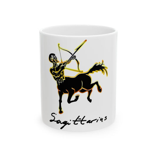 Sagittarius Centaur Archer Ceramic Mug, (11oz, 15oz)