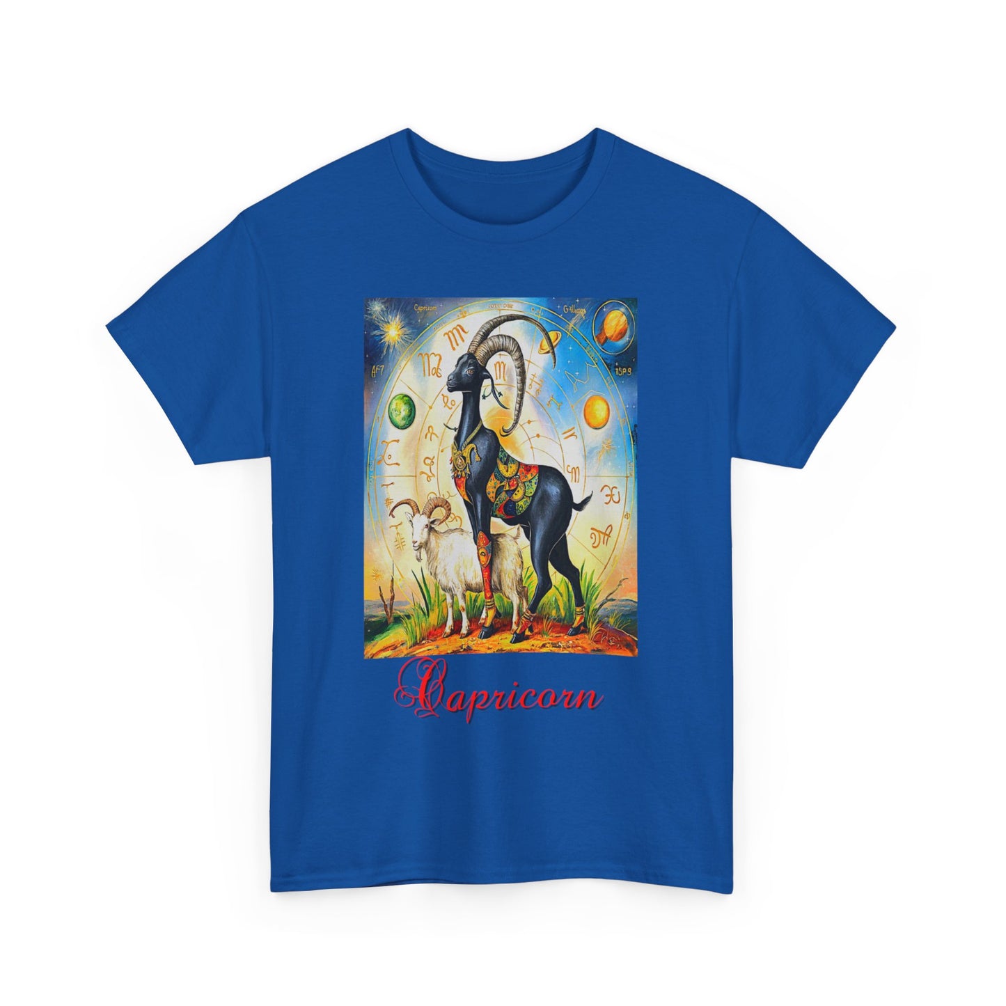 Capricorn, Unisex Heavy Cotton Tee